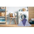 thumbnail image 2 of Ahgly Company Tapis d'Intérieur Lavables en Machine, Carrés d'Ardoise de Transition, Carrés de 5', 2 of 7