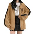 thumbnail image 1 of Vêtements d'Automne 2023 pour Femmes, Mode Décontractée, Chandails à Capuche en Molleton, Imprimé Floral, Tenues d'Hiver Décontractées pour Femmes en Liquidation, 1 of 3