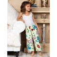 thumbnail image 4 of Up Past 8 Girls' Pajama Pants Fuzzy Plush Sleepwear Fun Pants, 4 of 7