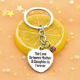 thumbnail image 3 of Up to 65% Off Mother Daughter Gift Keyring Keychain Mum Keyring Daughter Key Ring Mother's Day Necklace Rings Earring Jewelry on Clearance, 3 of 4