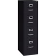 thumbnail image 1 of Scranton &amp; Co 4 Drawer 22" Deep Letter File Cabinet in Black, Fully Assembled, 1 of 14