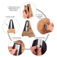thumbnail image 2 of ammoon Universal Pyramid Mechanical Metronome ABS Material for Guitar Violin Piano Bass Musical Instrument Practice, 2 of 8