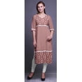 thumbnail image 2 of Bimba Tuniques Droites pour Femmes Kurta Imprimée Tenue d'Été Kurti pour Dames, 2 of 5