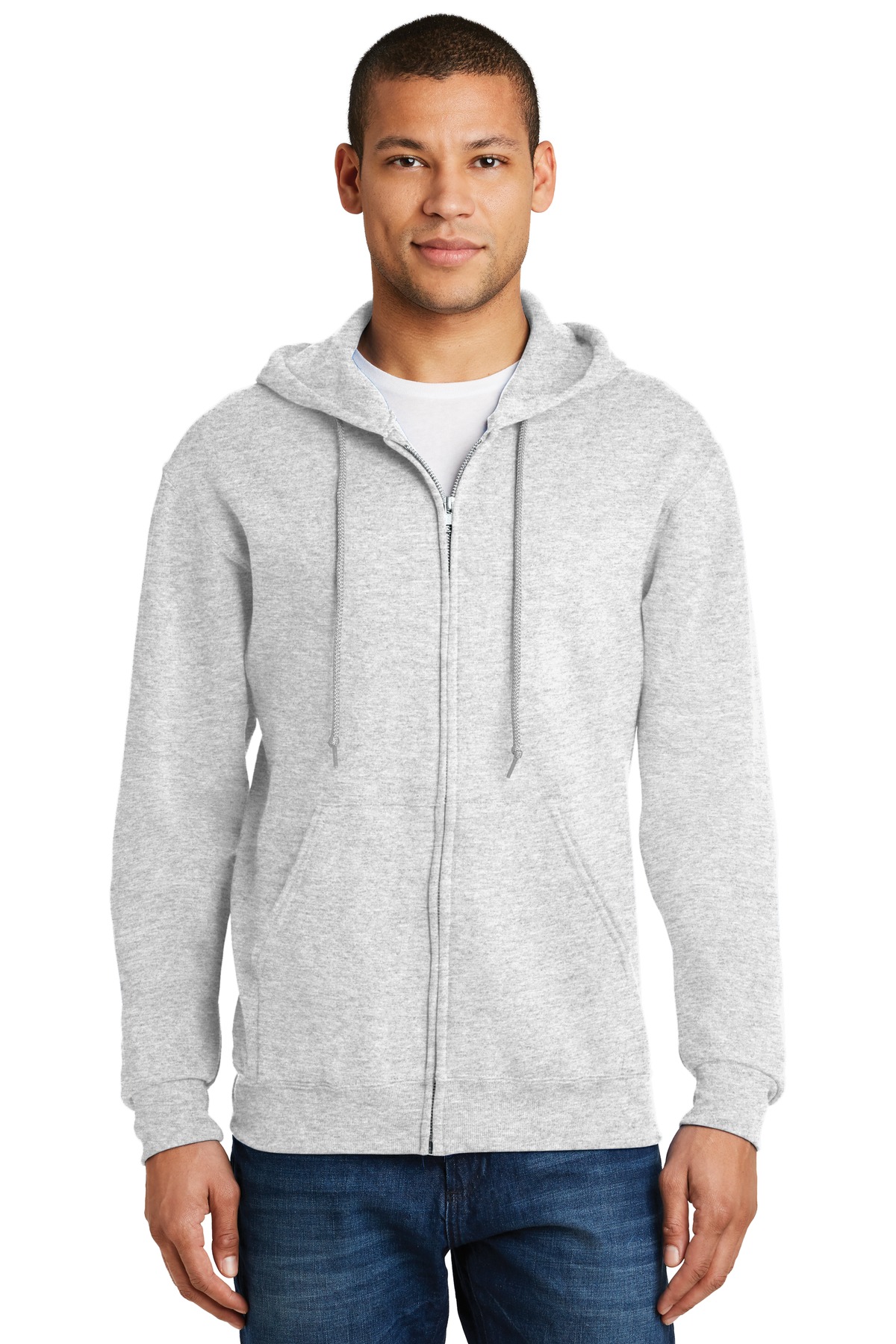 Jerzees Men's long Sleeve NuBlend Full-Zip Hooded Sweatshirt - 993M