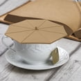 thumbnail image 3 of Meitianfacai 5 Pcs Umbrella Shape Anti-Leak Mug Lids,Unique Design Lids for Cup,4.1", 3 of 5