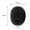 thumbnail image 3 of 10 Packs Microphone d'Enregistrement de Studio Anti-Bruit Protection en Mousse Éponge Noir, 3 of 8