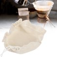 thumbnail image 3 of YUMILI Filtre à café en Tissu - 10 Pcs Filtre à café en Tissu Siphon en Nylon Filtre en Tissu Rond Filtre à Siphon Filtre en Tissu pour goutteur de café, 3 of 8