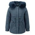 thumbnail image 3 of MASRIN Running Jacket  Womens Basic Hoodie Jackets Solid Color Zip Up Hooded Coats with Pockets Plus Size Loose Outwear Sweatshirts Sweater Stone, 3 of 5