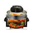 thumbnail image 1 of Multipurpose Countertop Halogen Oven Air Fryer & Rotisserie & Roaster, Black, 1 of 1