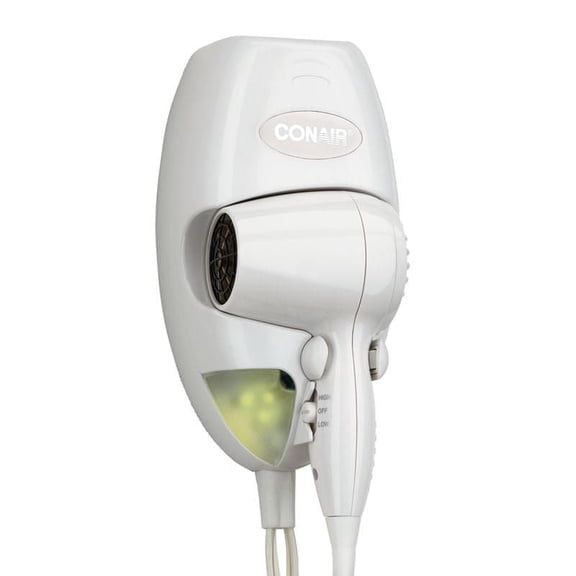 Conair 1600 Watt Compact Size Wall Mount Dryer