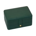 thumbnail image 2 of Multi-Layer Jewelry Storage Box Exquisite Adjustable Compartments Organizer Case Holder for Jewellery Storage Necklace Jewellery Care Studs , Green StyleA-Green, 2 of 2