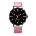 thumbnail image 1 of ATTOE Fashionable Classical Quartz Watch Business Style Unisex Couple Wristwatch Gift (Rose Red)-1916, 1 of 5