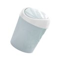 thumbnail image 2 of Office Desk Waste Container Home Living Room Waste Can Portable Plastic Waste Basket Desktop Garbage Bin Mini Flip Lid Trash Can, 2 of 9