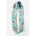 thumbnail image 2 of Bimba Green Television Mix Pure Silk Printed Head Bandanas Summer Neck Wrap Scarf 40 x 40 Inches, 2 of 6