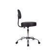 thumbnail image 4 of Boss Black Caressoft Medical Stool W/ Back Cushion, 4 of 5