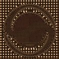 thumbnail image 1 of Ahgly Company Tapis de Zone Carré Transitionnel Lavable en Machine Marron Sienne, 8 Pieds Carré, 1 of 7