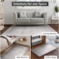 thumbnail image 4 of Sorbus 2x3 Welcome Mat Rug for Entryway, Machine Washable, Non-Slip, Vintage Rug - Low Pile Non-Shedding Indoor Rugs - Soft Carpet Throw Rugs with Rubber Backing, 4 of 10
