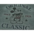 thumbnail image 2 of Disney Mickey Mouse Adult Original Classic Distressed Acid Wash T-Shirt (Large), 2 of 3
