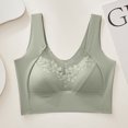 thumbnail image 4 of Timegard Plus Size Bras for Women No Underwire High Support Lace Comfort Back Smoothing Daily Bras, 4 of 7