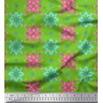 thumbnail image 1 of Soimoi Poly Georgette Fabric Artistic Floral Print Sewing Fabric Yard 52 Inch Wide, 1 of 3