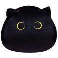 thumbnail image 2 of Chendee Oreiller en Peluche Chat Noir 3D Jouet en Peluche Mignon Oreiller de Canapé Design Chat, 8Cm, 2 of 9