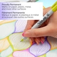 thumbnail image 4 of Sharpie Glam Pop Permanent Markers, Ultra Fine Point, Assorted Colours, 24 Count, 4 of 8