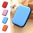 thumbnail image 2 of Birdeem Mini Zipper Hard Leather Earphone Storage Bag Earphone Pouch Box, 2 of 12