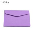 thumbnail image 3 of Unique Bargains Mini Envelopes, Storage Card Holder, Purple, 100 Count, 3 of 6