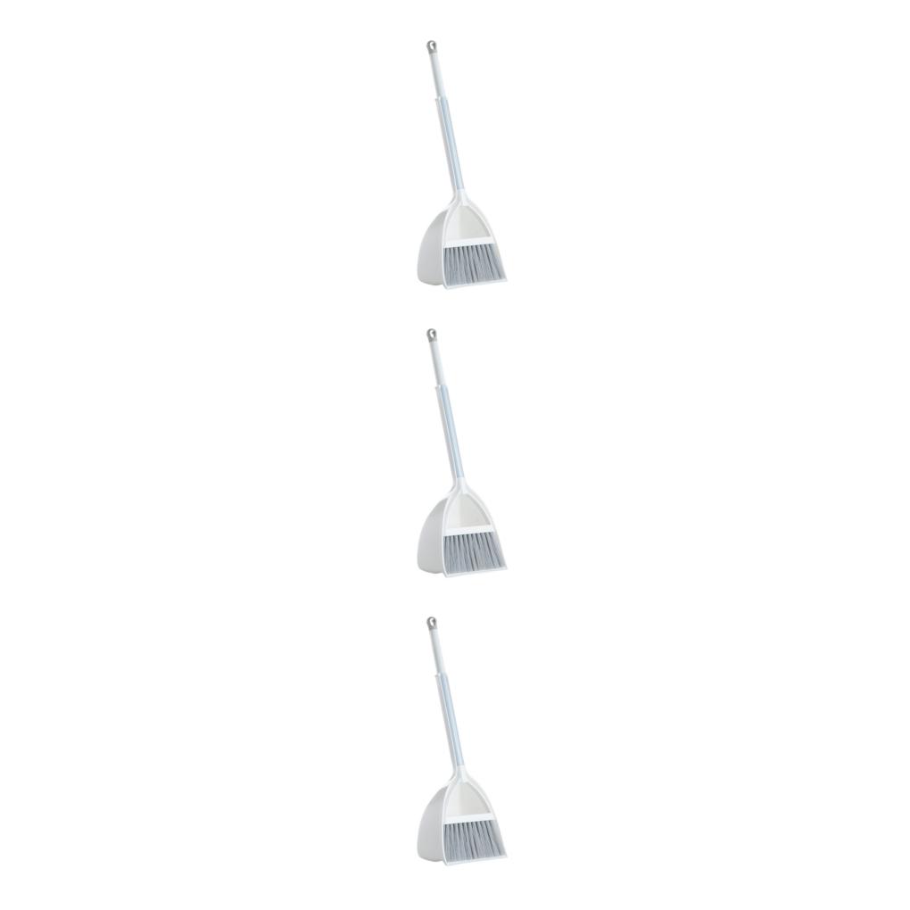 wolftale 2pcs/set Innovative Broom And Dust Pan Set For Efficient Cleaning Ergonomic Small Broom And Dustpan 3Set