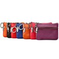 thumbnail image 3 of MesaSe ESTONE Soft Men  Card Coin Key Holder Zip Genuine Leather Wallet Pouch Bag Purse, 3 of 17