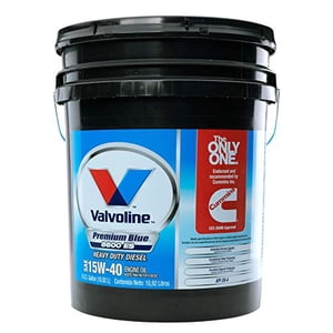 Valvoline VV70506-05 Premium Blue 15W40 Motor Oil, 5 gallon