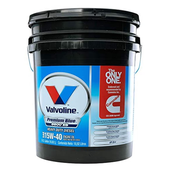 Valvoline VV70506-05 Premium Blue 15W40 Motor Oil, 5 gallon