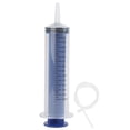 thumbnail image 1 of Large Diameter Plastic Syringe with Tube Catheter Measuring Disposable Tool 150ML, 1 of 1
