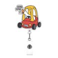 thumbnail image 2 of JJKBVCLO Funny And Cute Badge Reel With Clip Closure For Doctors Teachers Students Workers Etc Cartoon Pattern Badge Workplace Induction Graduation, 2 of 4