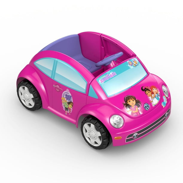 Power Wheels Nickelodeon Dora And Friends Volkswagen New Beetle