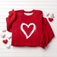 thumbnail image 2 of MKOSPLRT Chandail de la Saint-Valentin pour Enfants 1-13 Ans Manches Longues Chandails d'Automne Col Rond Chandail Graphique de Fête pour Fille Garçon 1-13 Ans, 2 of 6