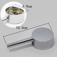 thumbnail image 1 of Mosiee Faucet Handle Handle Dish Basin Shower Switch Dial Hot And Cold Water 40Mm Spool Repair Parts Bath And Shower Faucets, 1 of 9