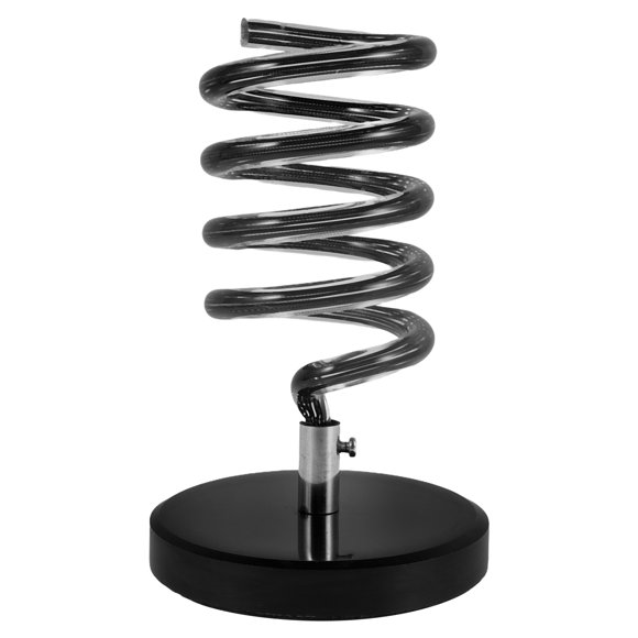 Blow Dryer Stand with Marble Base Hair Tool Holder Spiral Hair Dryer Holder Hair Styling Tools Organizer for Bathroom Counter Use