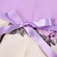 thumbnail image 4 of Ketyyh-chn99 Robe de Demoiselle d'Honneur Robe de Plage Sans Manches à Imprimé Floral Princess Girls Robe Courte Décontractée à Manches Longues Violet, 4-5 Ans, 4 of 5