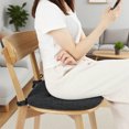 thumbnail image 3 of Soft Comfortable Linen Cushion Cover Replaceable Seat Pad With Design For Sofa Chair And Bed, 3 of 3