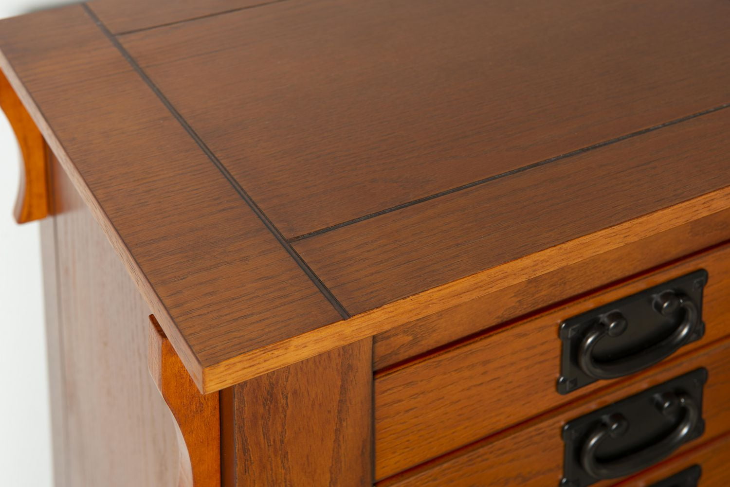 Drea Jewelry Armoire, Oak