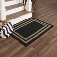 thumbnail image 3 of Mohawk Home Hall Border Near Black/Tan Tufted Polyester Area Rug, 3 of 8