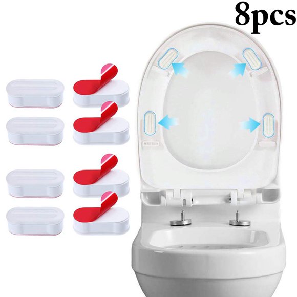Toilet Seat Bumpers Creative Self Adhesive Toilet Seat Buffer Bathroom Supplies