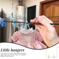 thumbnail image 4 of Miangastore 5 Sets Doll Clothes Hangers Dress Clothes Hanging Rack With Clip Tiny House Accessories, 4 of 9