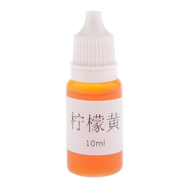 Rongfmy 10ml DIY Colorants Pigments 10ml yellow 10ml lemon yellow