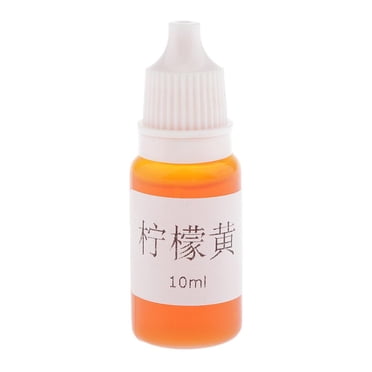 veasfak 10ml DIY Colorants Pigments 10ml yellow 10ml lemon yellow
