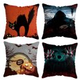 thumbnail image 2 of TopLLC Halloween Decor Fall Decor Holographic Color-changing Series Thermal Transfer HTV Lettering Film Halloween Party Favor, 2 of 5