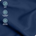 thumbnail image 2 of Bare Home 22" Extra Deep Pocket Sheet Set - Premium 1800 Collection - Ultra-Soft - Queen, Dark Blue, 2 of 8