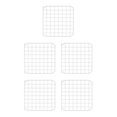 thumbnail image 2 of Transemion Portable Pet Playpen Panel Cage Fence Metal Guinea pig Wire door white 5Set, 2 of 6