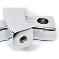 thumbnail image 3 of Krator Custom Chrome Moto 1" Guidon 4.5" Risers Compatible avec Harley Davidson XL 883 Hugger Sportter, 3 of 3
